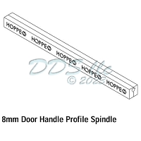 Hoppe Spindle 100mm x 8mm 517572 2