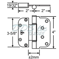 Hoppe Guide Hinge Stainless Steel HTL Ultimate 8762563 2