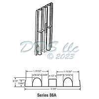 Non Tilt jambliner 86A Series  86A-66 1