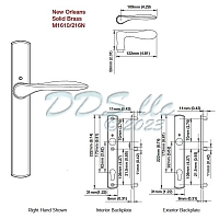 Active New Orleans Hoppe Door Handle 2131987 1