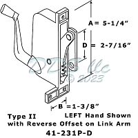 Look - Rusco Awning Operator LH 41-231P D
