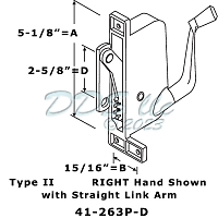 Nu-Aire Awning Operator RH 41-263P D 1