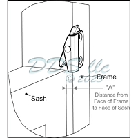 Reverse Retrofit Angel Ventlock 50-1362FBORBZ 1