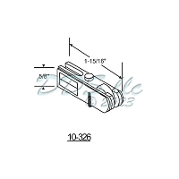 Screen Door Roller 10-326 1