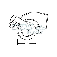 Screen Door Roller 10-348M 1