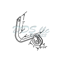 Screen Door Roller 10-359 1