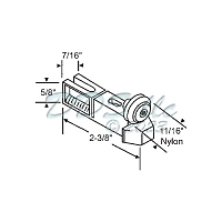 Screen Door Roller 10-365 1