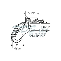 Screen Door Roller 10-394 1
