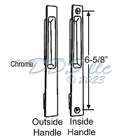 Flush Mount Handle Patio Doors 13-311 2
