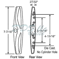 Handles Patio Doors 13-427W 1