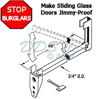 Charley Bar Security Hardware 16-108