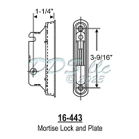 Mortise Lock 16-443 1