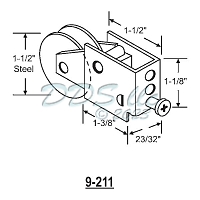 Patio Door Roller 9-211 2