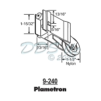 Patio Door Roller 9-240