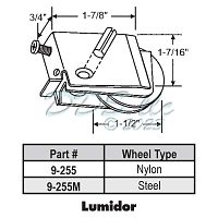 Patio Door Roller 9-255M 1