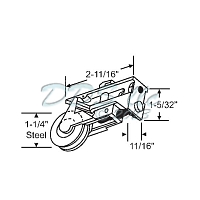 Patio Door Roller 9-276 1