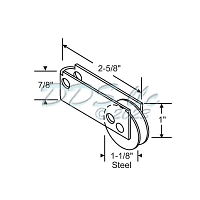 Patio Door Roller 9-279-1 1