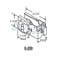 Patio Door Roller 9-299 1