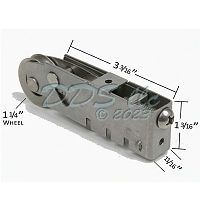 Tandem Patio Door Roller Stainless Steel 9-443SS