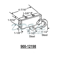 Tandem Patio Door Roller 900-12198