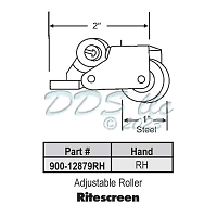 Screen Door Roller 900-12879RH*LH 1