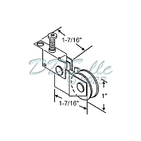 Screen Door Roller 900-19216 1