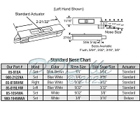 Snap In Tilt Latch 85-819WA 1