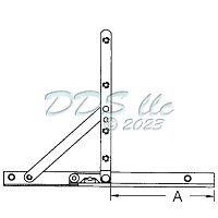 LL-UR Casement Hinge 10 inch 28-15-5 1