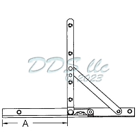 UL-LR Casement Hinge 28-15-8ss