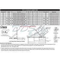 UL-LR SS Casement Hinge 10 inch 28-15-6SS 2