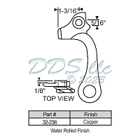 One Hole Handle Project Out 32-238