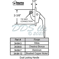 Truth Casement Handle 34-84-13