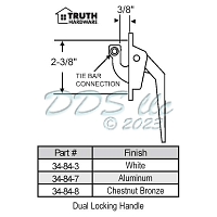 Truth Casement Handle 34-84-8