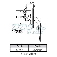 Truth Casement Handle 34-95-7