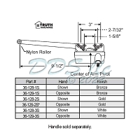 Sill Mounted Casement Operator 36-128-1S