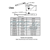 Rear Mount Casement Operator 36-244-1 2
