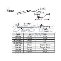 Rear Mount Casement Operator 36-274-3 1