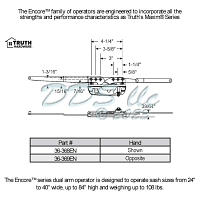 Sill Mounted Casement Operator 36-369EN 1