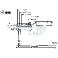 Sill Mounted Casement Operator 36-373-1