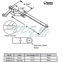 Face Mount Casement Operator 36-433-10