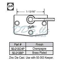 Pella Window Sash Lock 50-213CHP 1