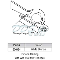 Sweep and Sash locks 50-654