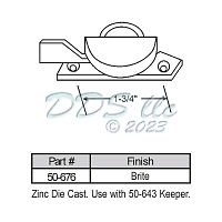 Sweep and Sash lock 50-676