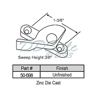 Sweep and Sash locks 50-698 1