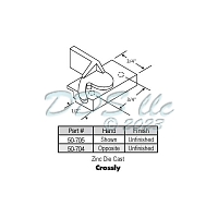 Sweep and Sash locks 50-704