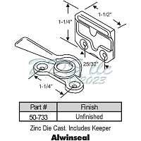 Sweep and Sash locks 50-733X 1