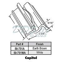 Extruded SashHandles & Lifts 50-751WA 1