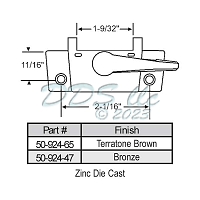 Sash Lock 50-924-65 1