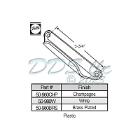 Extruded Sash Handles & Lifts 50-980BRS
