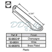 Extruded Sash Handles & Lifts 50-980CHP